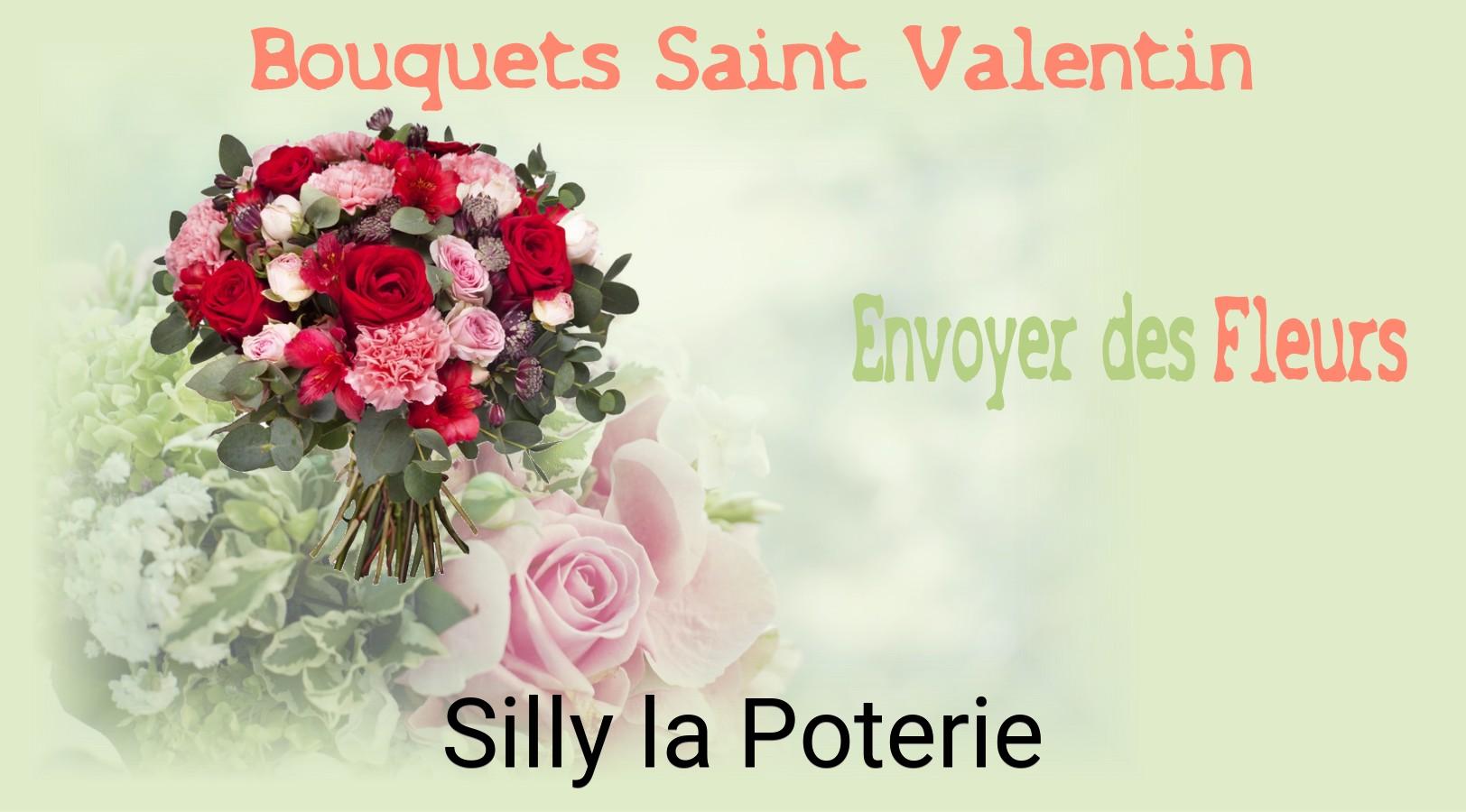 Roses de Saint-Valentin livrées à Silly-la-Poterie